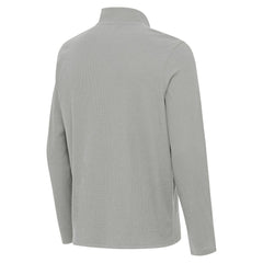 Miami Dolphins Antigua Sync Tri-Blend Quarter-Zip Pullover - Heather Gray for sale
