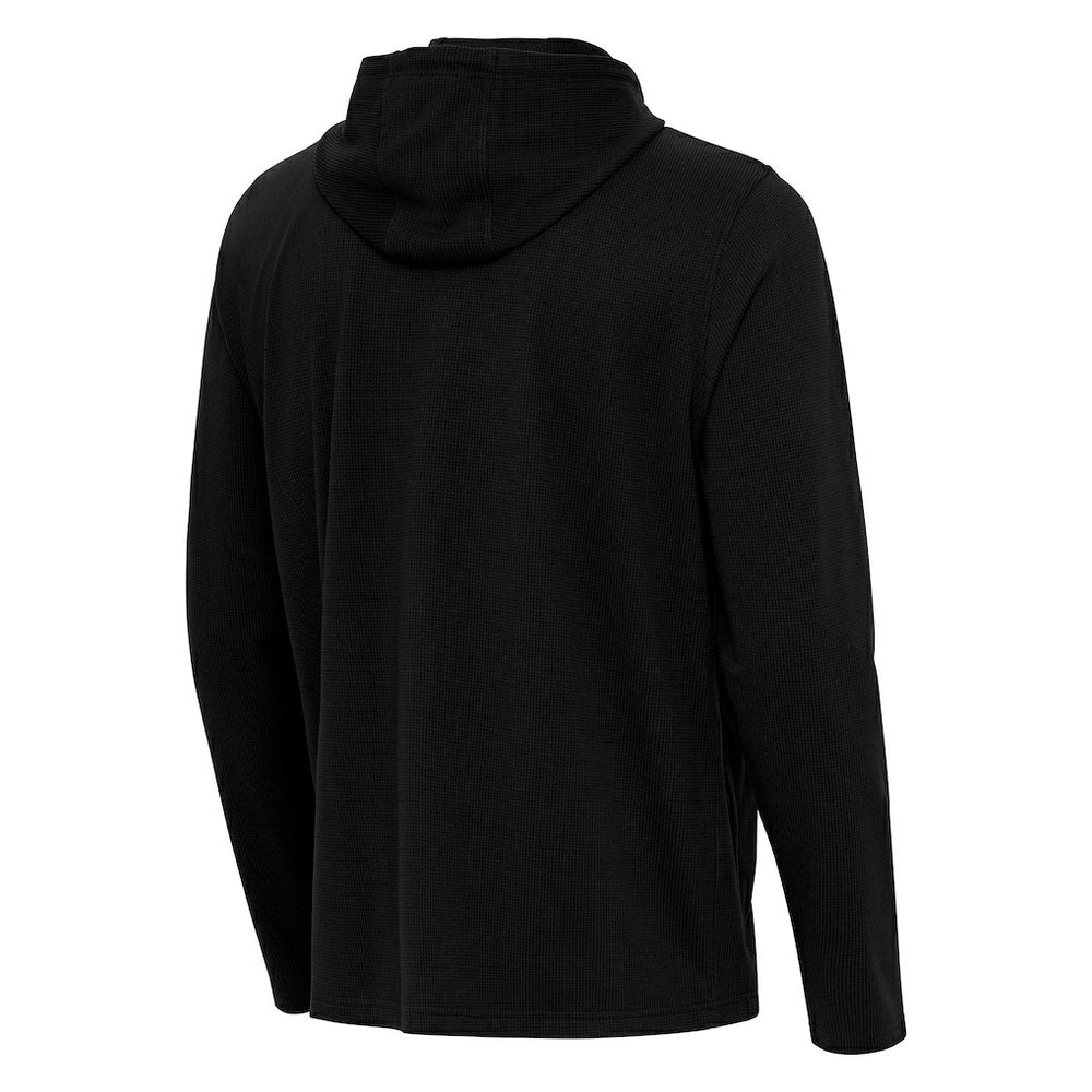 Minnesota Vikings Antigua Connected Quarter-Zip Pullover Hoodie - Black sale