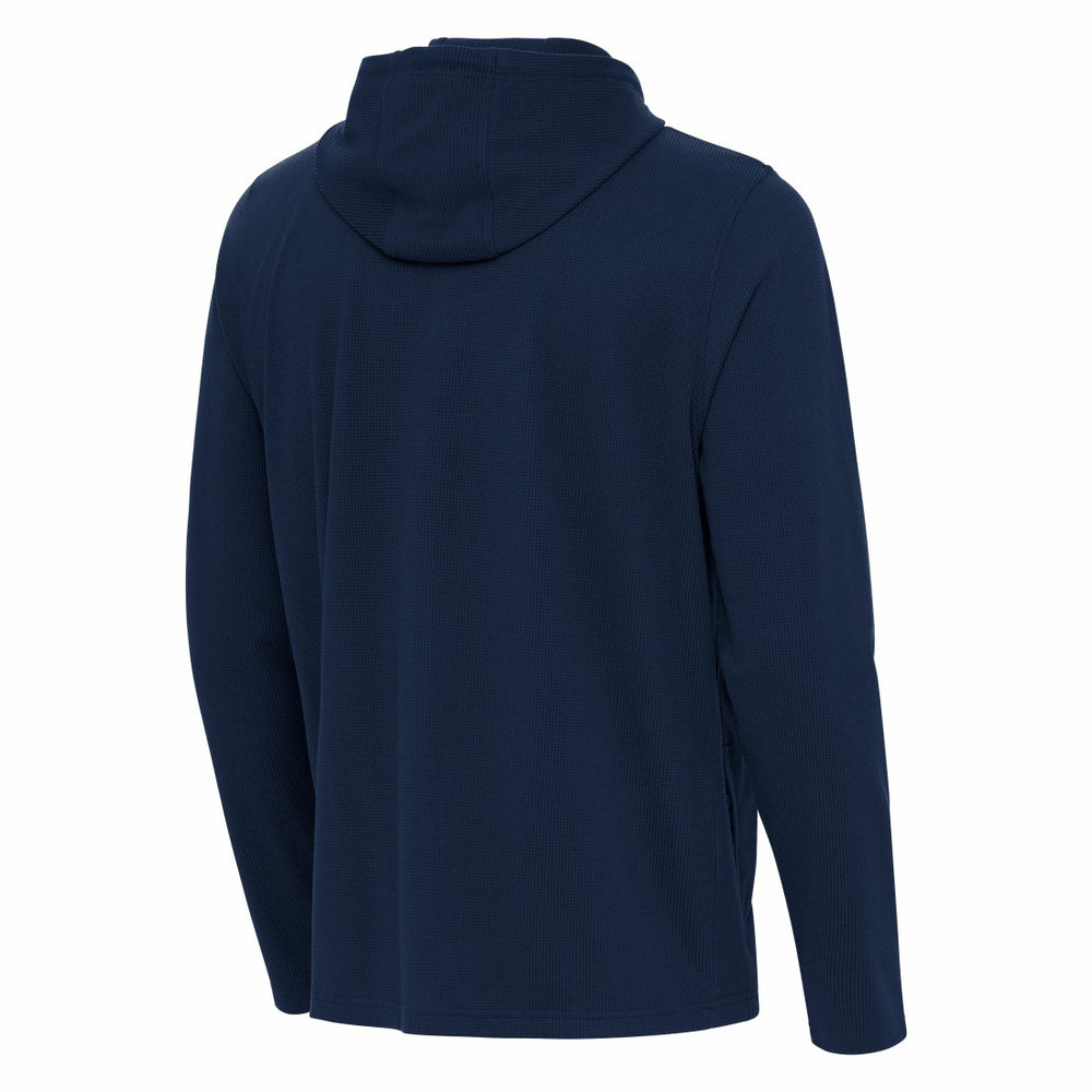 Houston Texans Antigua Connected Quarter-Zip Pullover Hoodie - Navy online