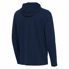 Houston Texans Antigua Connected Quarter-Zip Pullover Hoodie - Navy online