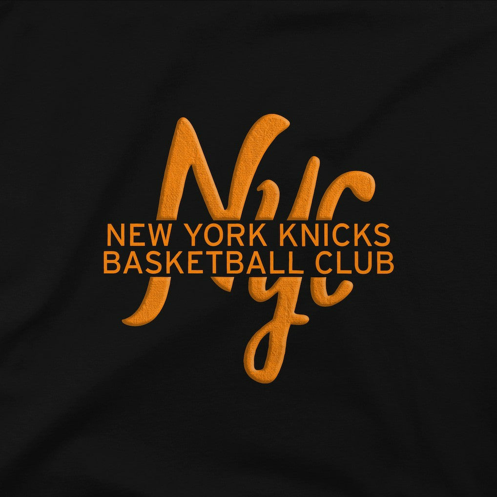 New York Knicks Stadium Essentials Unisex Oversized Forever NYC T-Shirt - Black outlet