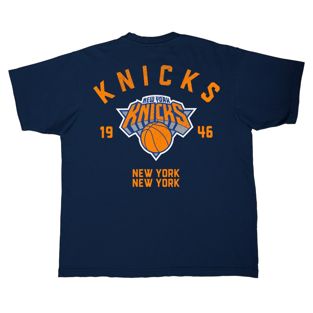 New York Knicks Stadium Essentials Get Back Heavyweight Urban T-Shirt - Navy cheap