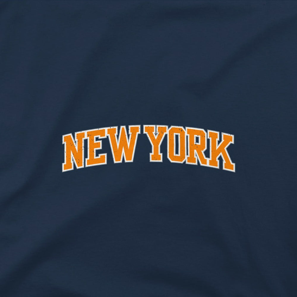 New York Knicks Stadium Essentials Get Back Heavyweight Urban T-Shirt - Navy cheap