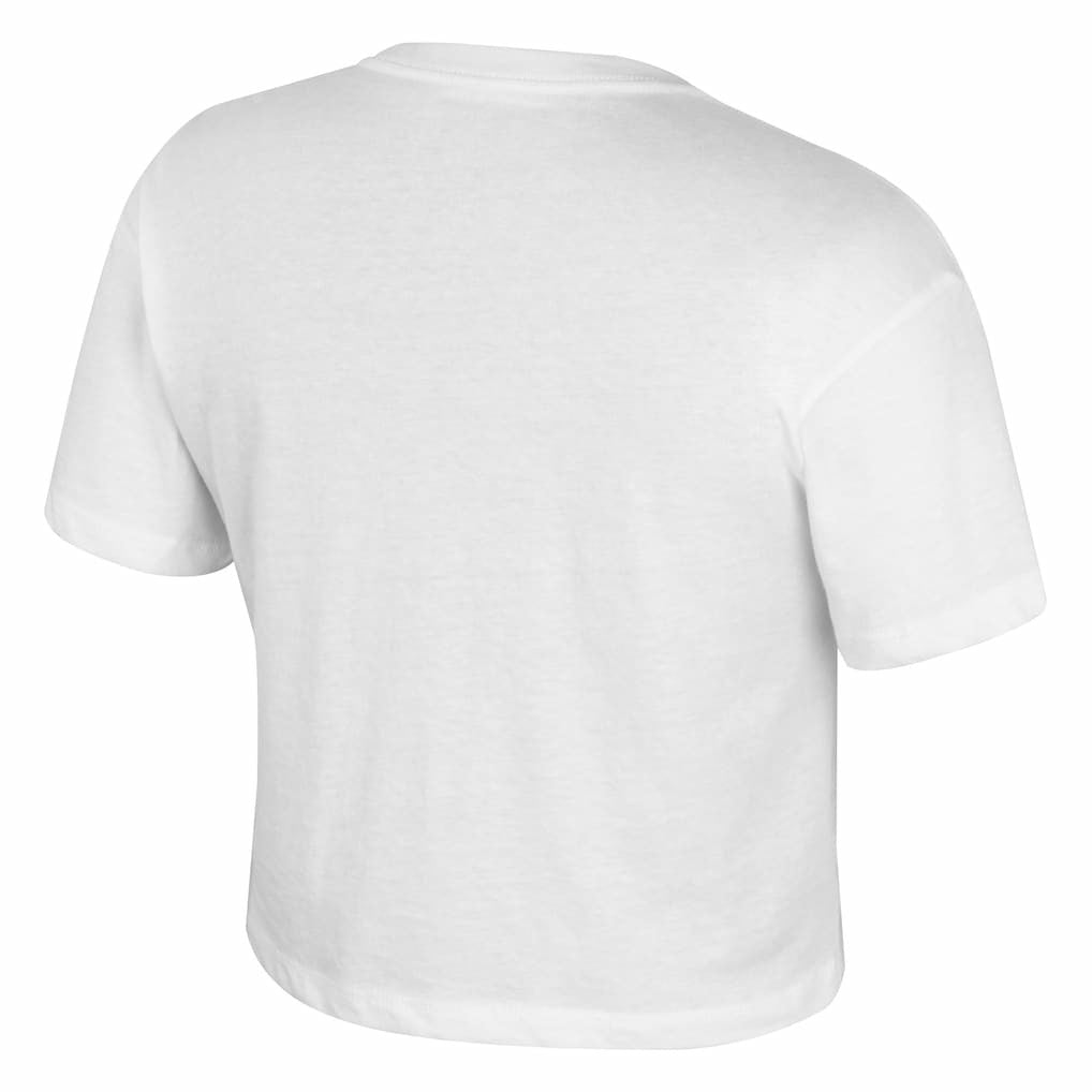 New York Knicks Stadium Essentials Cropped Third Quarter T-Shirt - White sale