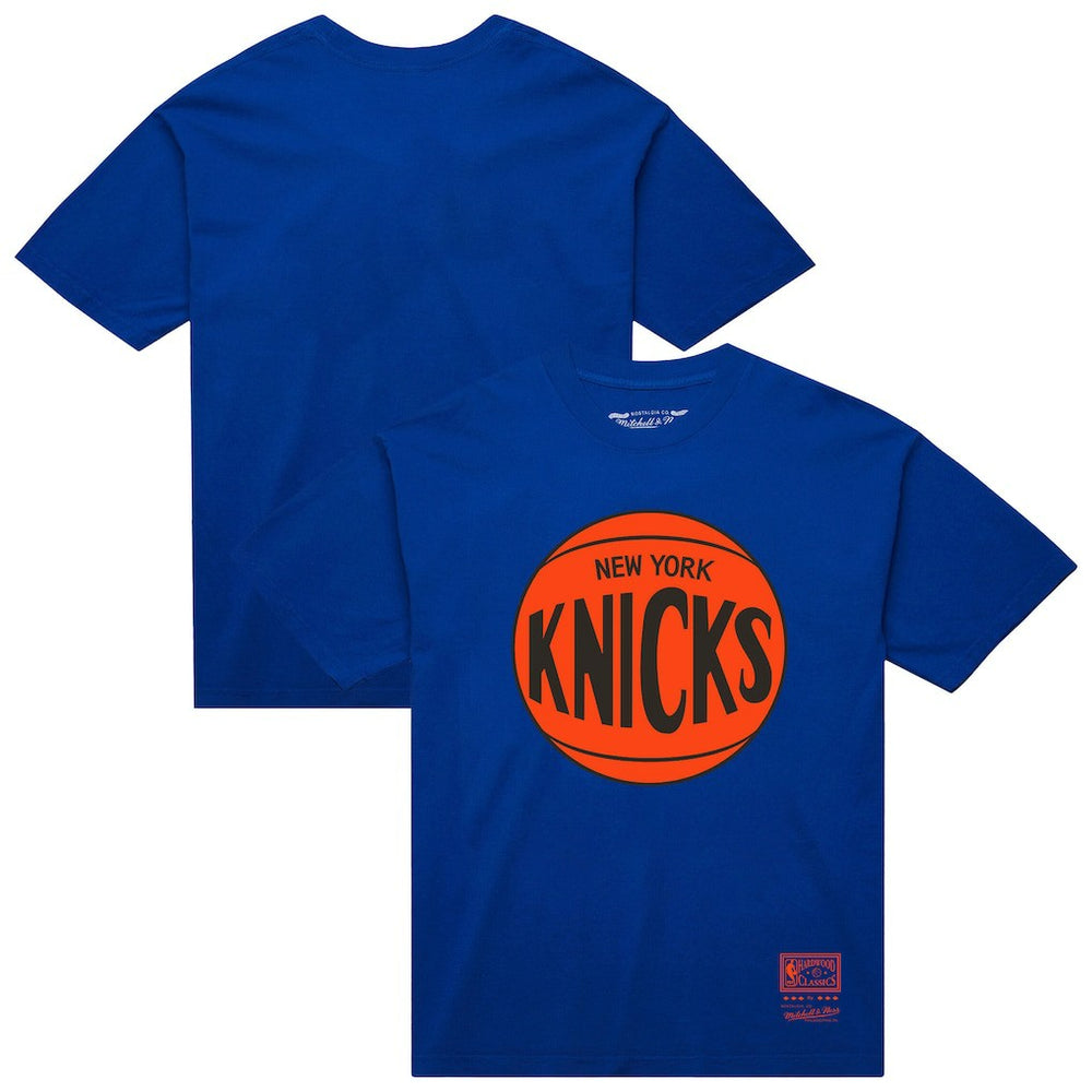 New York Knicks Unisex Hardwood Classics MVP Logo T-Shirt - Blue outlet