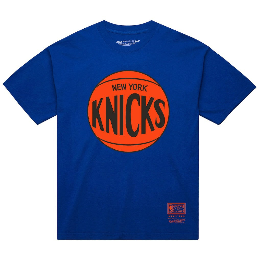 New York Knicks Unisex Hardwood Classics MVP Logo T-Shirt - Blue outlet