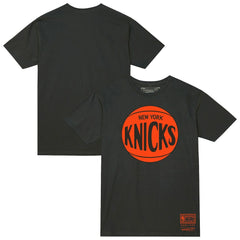 New York Knicks Unisex Hardwood Classics MVP Logo T-Shirt - Heather Charcoal on sale
