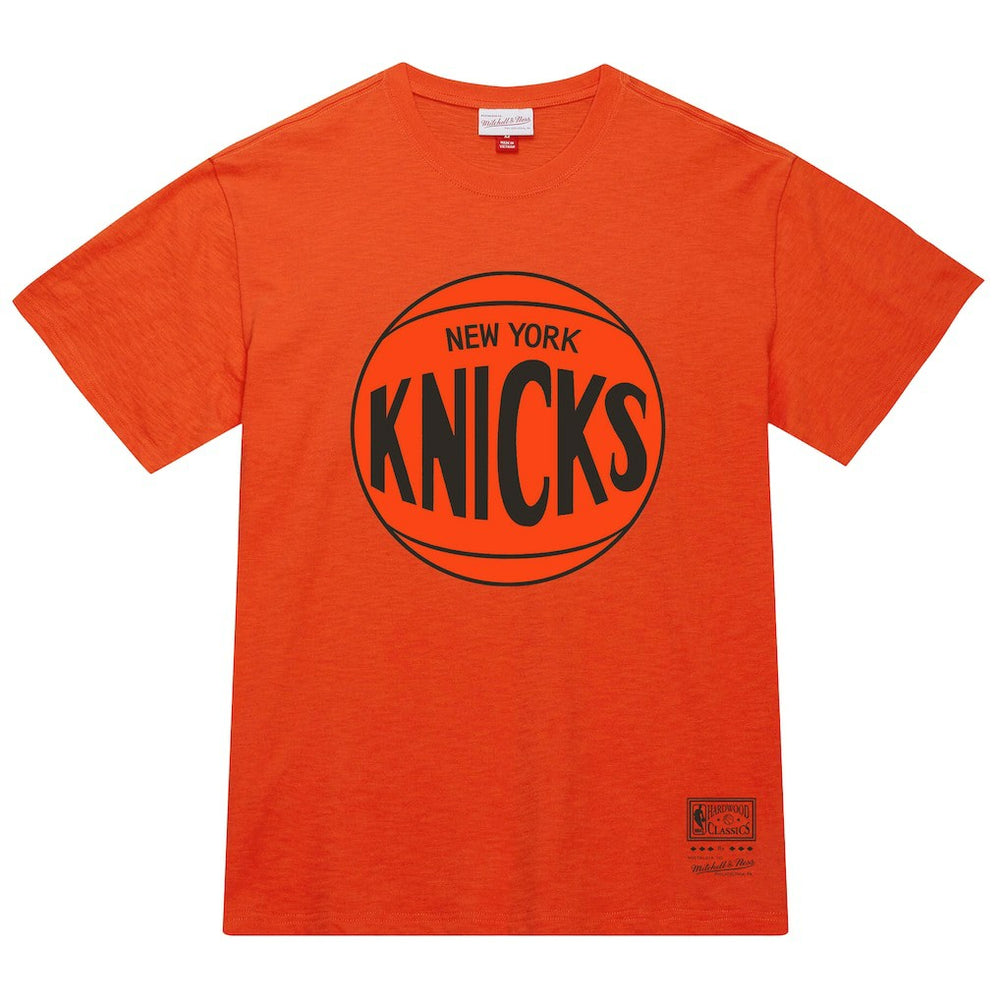 New York Knicks Unisex Hardwood Classics MVP Logo T-Shirt - Orange discount