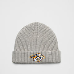 Nashville Predators lululemon Unisex Close-Fit Wool-Blend Ribbed Beanie - Heathered Gull Grey