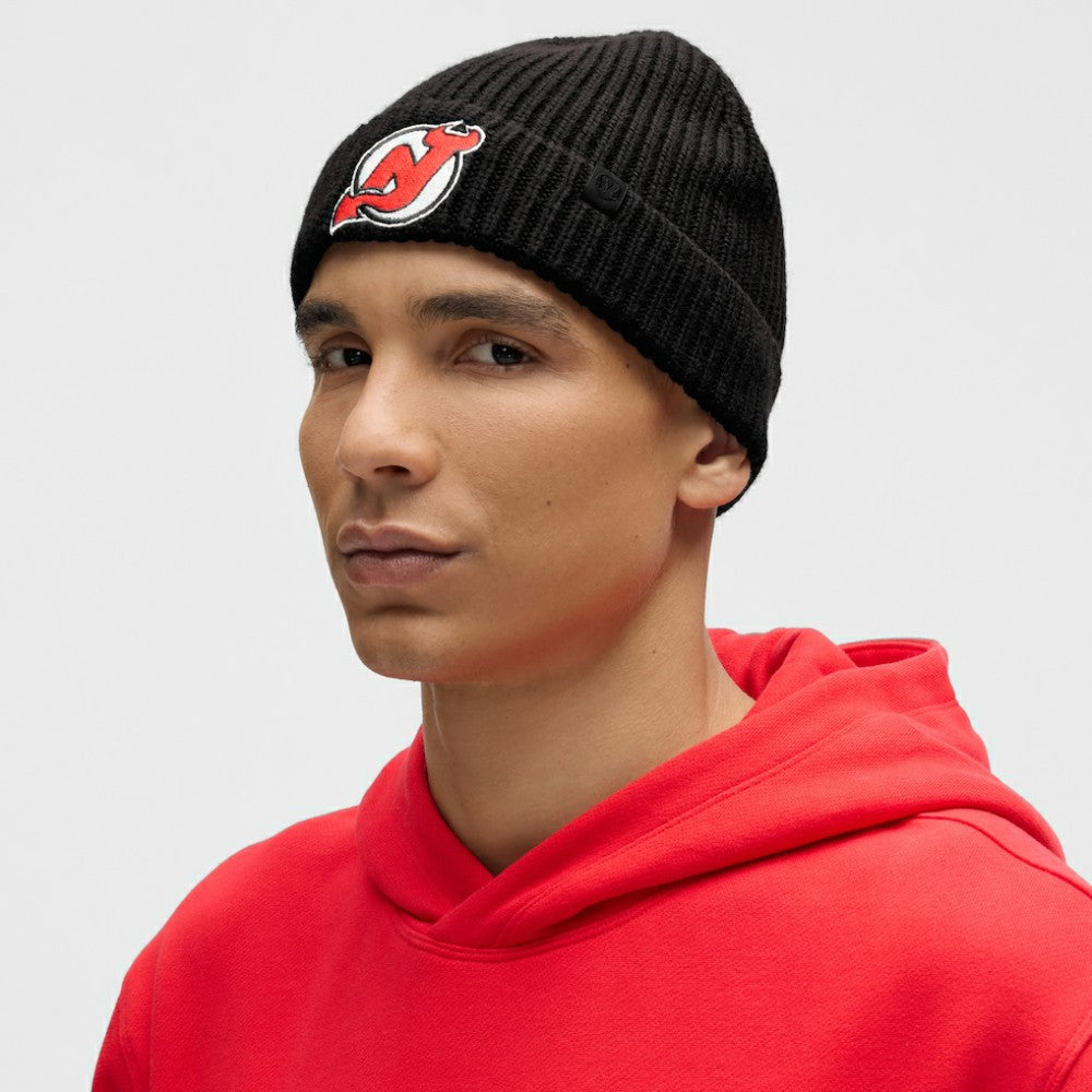 New Jersey Devils lululemon Unisex Close-Fit Wool-Blend Ribbed Beanie - Black Jerseys