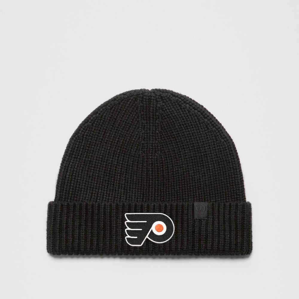 Philadelphia Flyers lululemon Unisex Close-Fit Wool-Blend Ribbed Beanie - Black