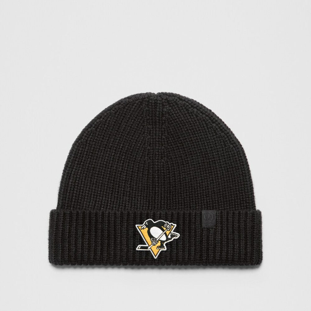 Pittsburgh Penguins lululemon Unisex Close-Fit Wool-Blend Ribbed Beanie - Black