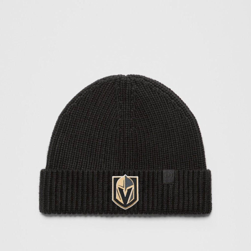 Vegas Golden Knights lululemon Unisex Close-Fit Wool-Blend Ribbed Beanie - Black