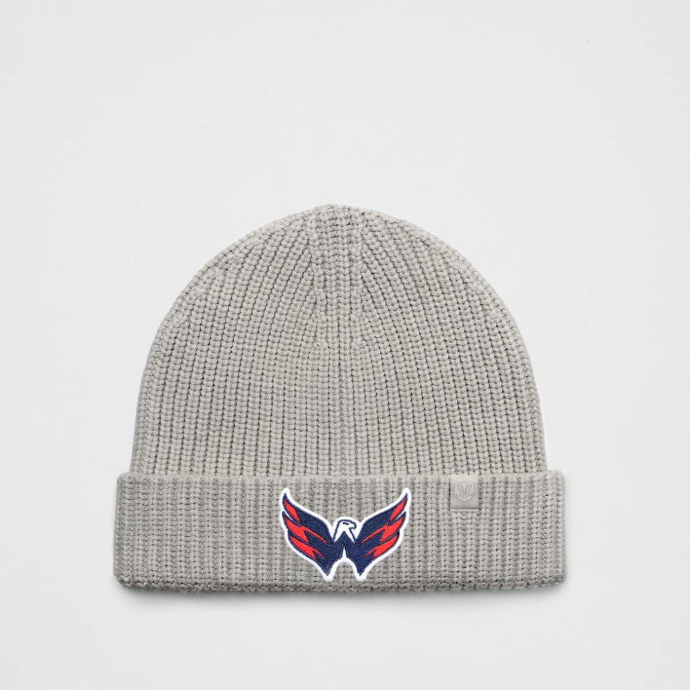 Washington Capitals lululemon Unisex Close-Fit Wool-Blend Ribbed Beanie - Heathered Gull Grey