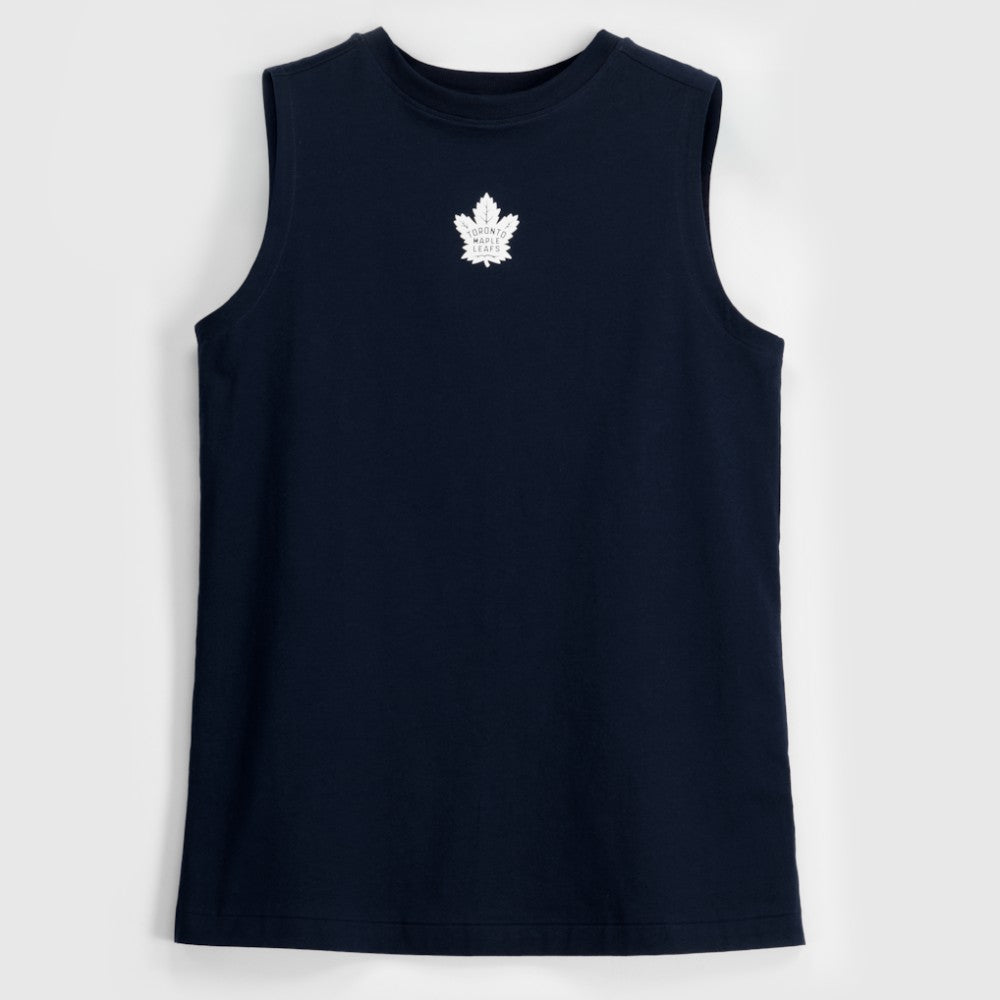 Toronto Maple Leafs lululemon Women's All Yours Organic Cotton Tank Top - True Navy Tank Top