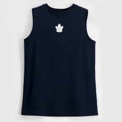 Toronto Maple Leafs lululemon Women's All Yours Organic Cotton Tank Top - True Navy Tank Top
