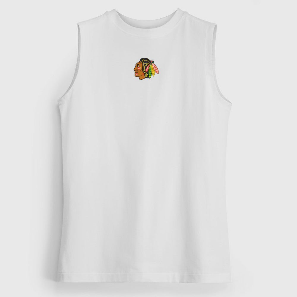 Chicago Blackhawks lululemon Women's All Yours Organic Cotton Tank Top - White Tank Top