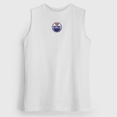 Edmonton Oilers lululemon Women's All Yours Organic Cotton Tank Top - White Tank Top
