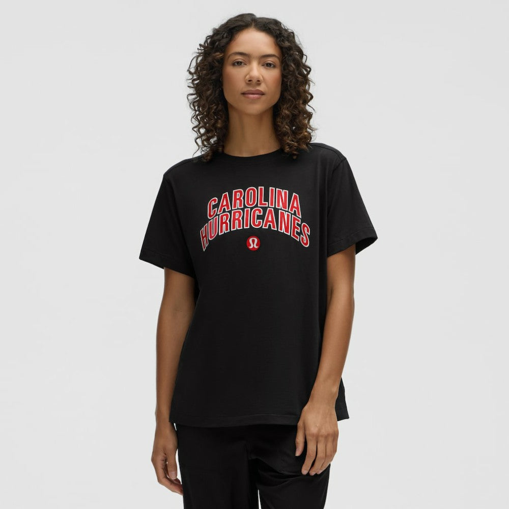 Carolina Hurricanes lululemon Women's All Yours Organic Cotton T-Shirt - Black T-shirts