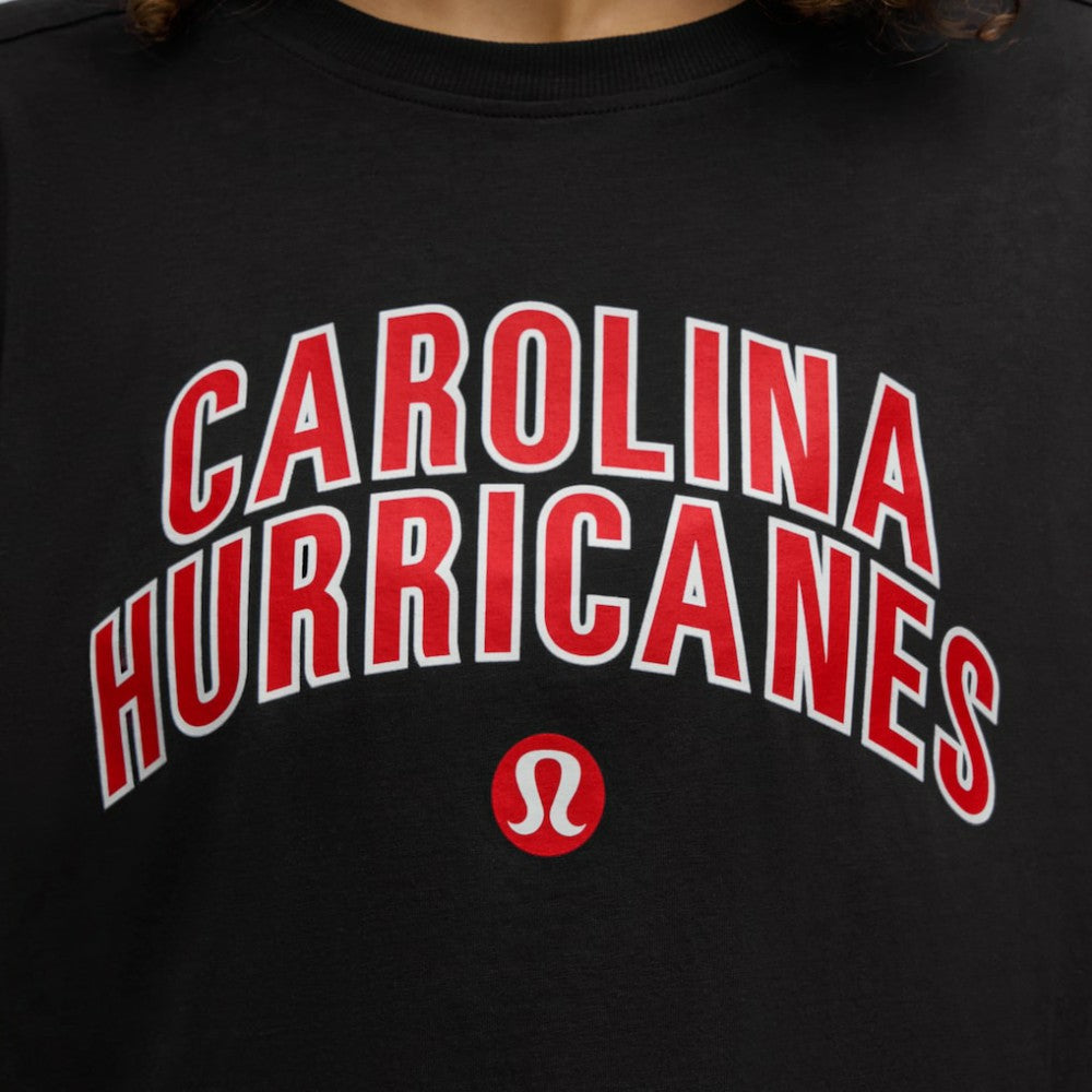 Carolina Hurricanes lululemon Women's All Yours Organic Cotton T-Shirt - Black T-shirts