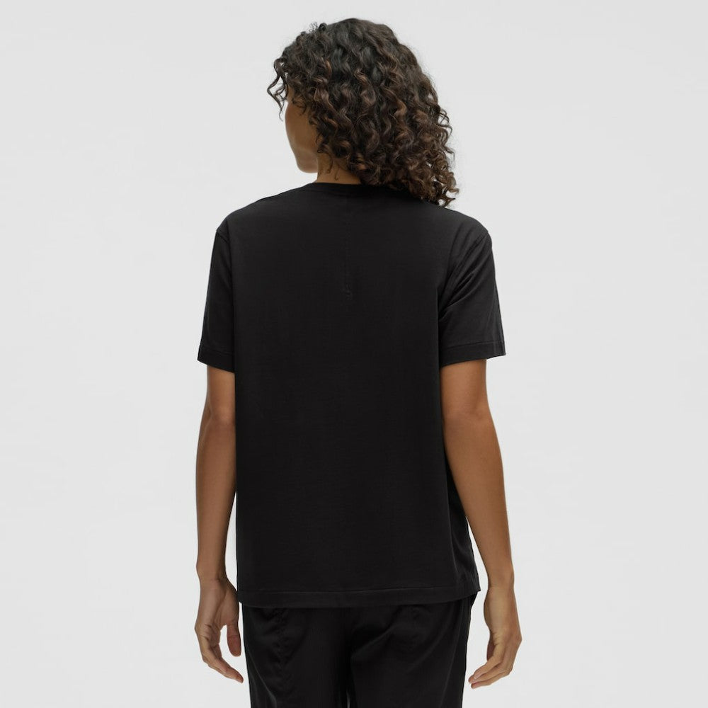 Chicago Blackhawks lululemon Women's All Yours Organic Cotton T-Shirt - Black T-shirts