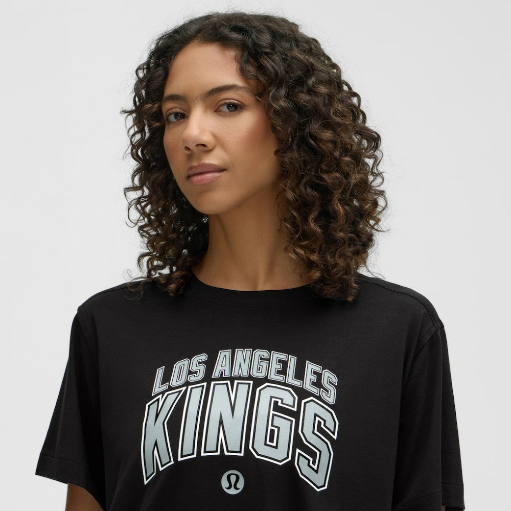 Los Angeles Kings lululemon Women's All Yours Organic Cotton T-Shirt - Black T-shirts