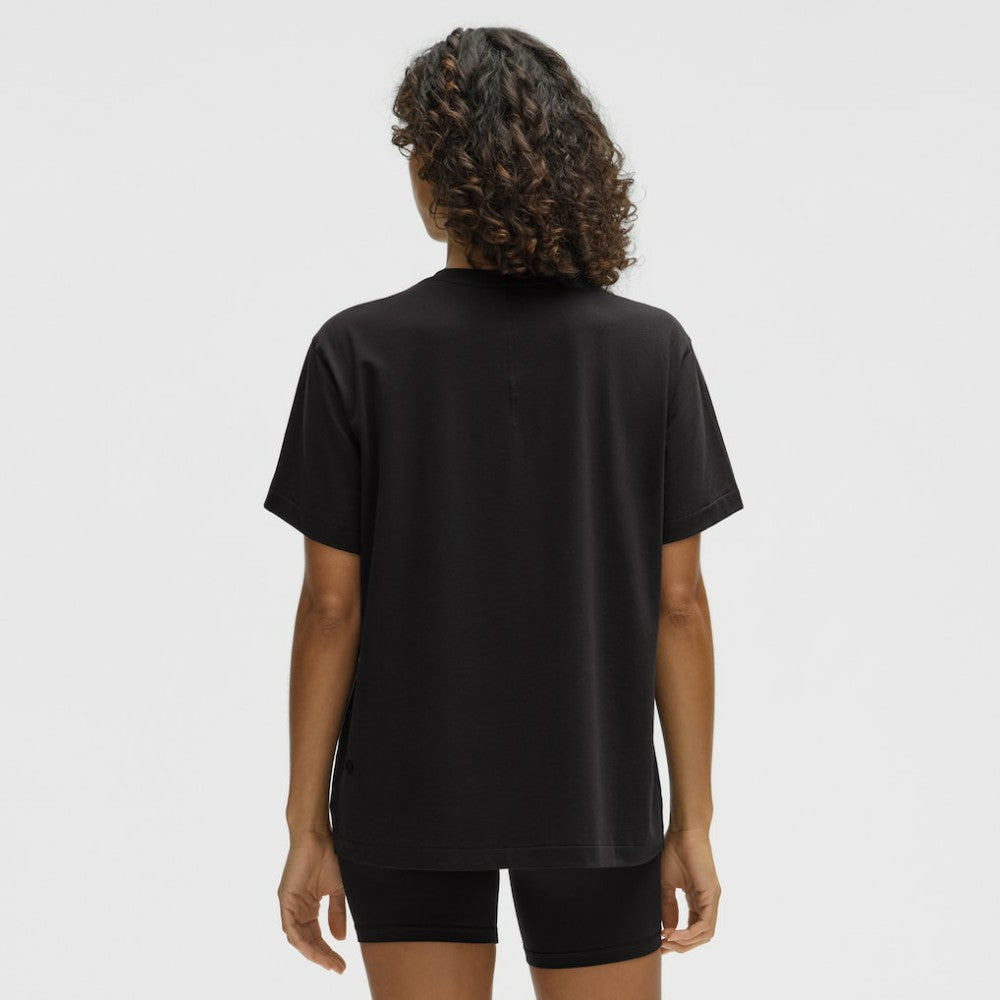 Minnesota Wild lululemon Women's All Yours Organic Cotton T-Shirt - Black T-shirts