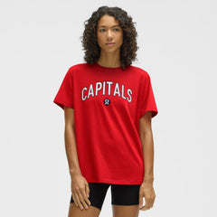 Washington Capitals lululemon Women's All Yours Organic Cotton T-Shirt - True Red T-shirts