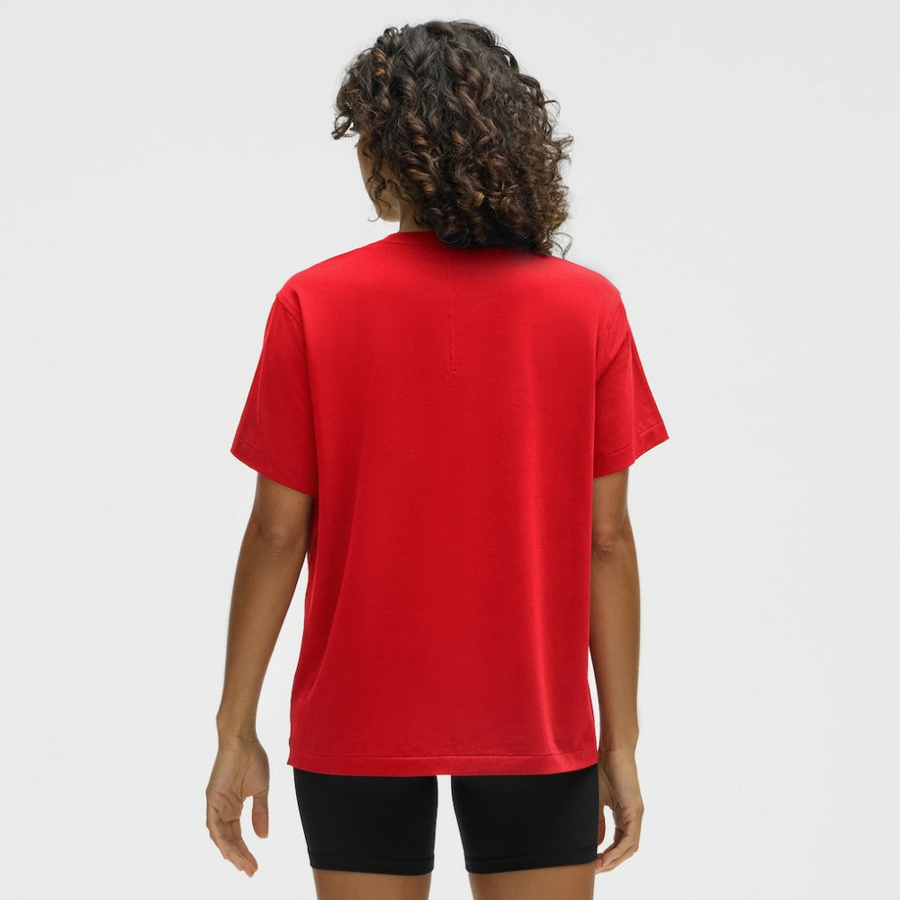 Washington Capitals lululemon Women's All Yours Organic Cotton T-Shirt - True Red T-shirts