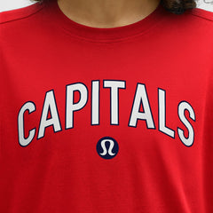 Washington Capitals lululemon Women's All Yours Organic Cotton T-Shirt - True Red T-shirts
