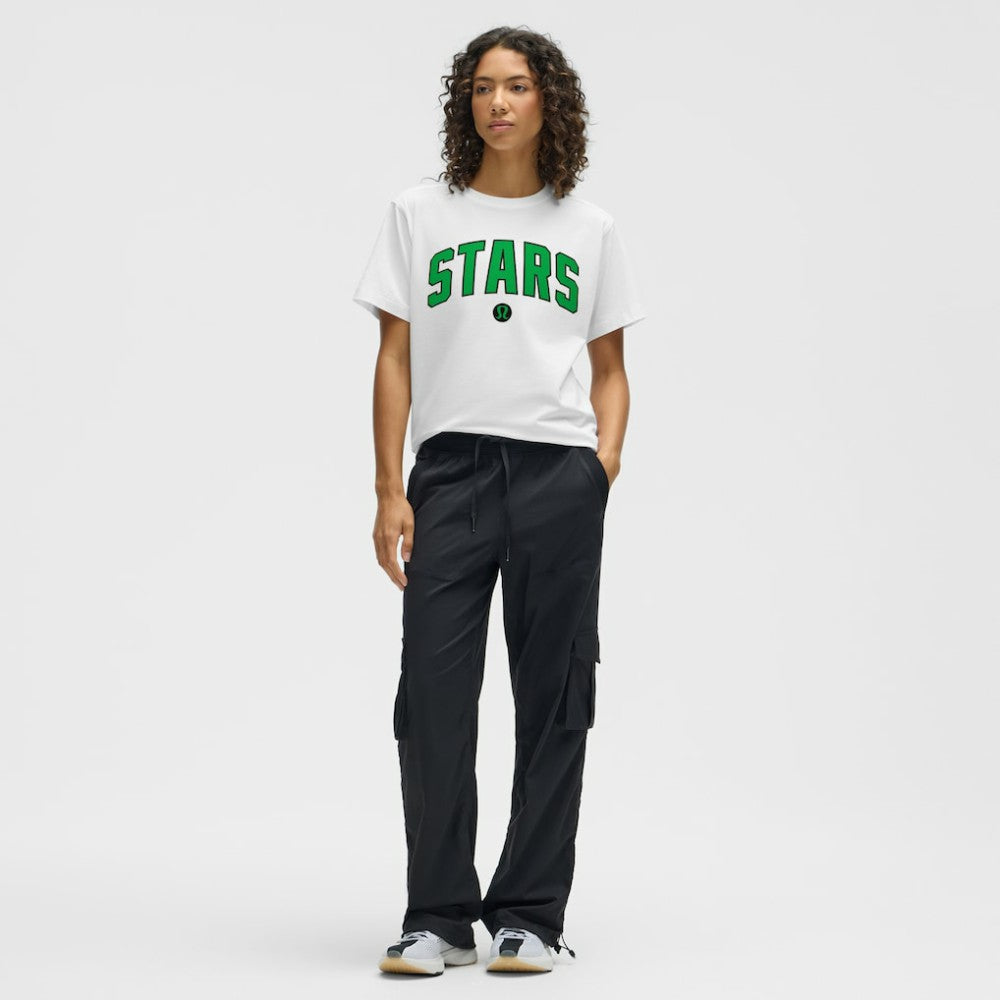 Dallas Stars lululemon Women's All Yours Organic Cotton T-Shirt - White T-shirts