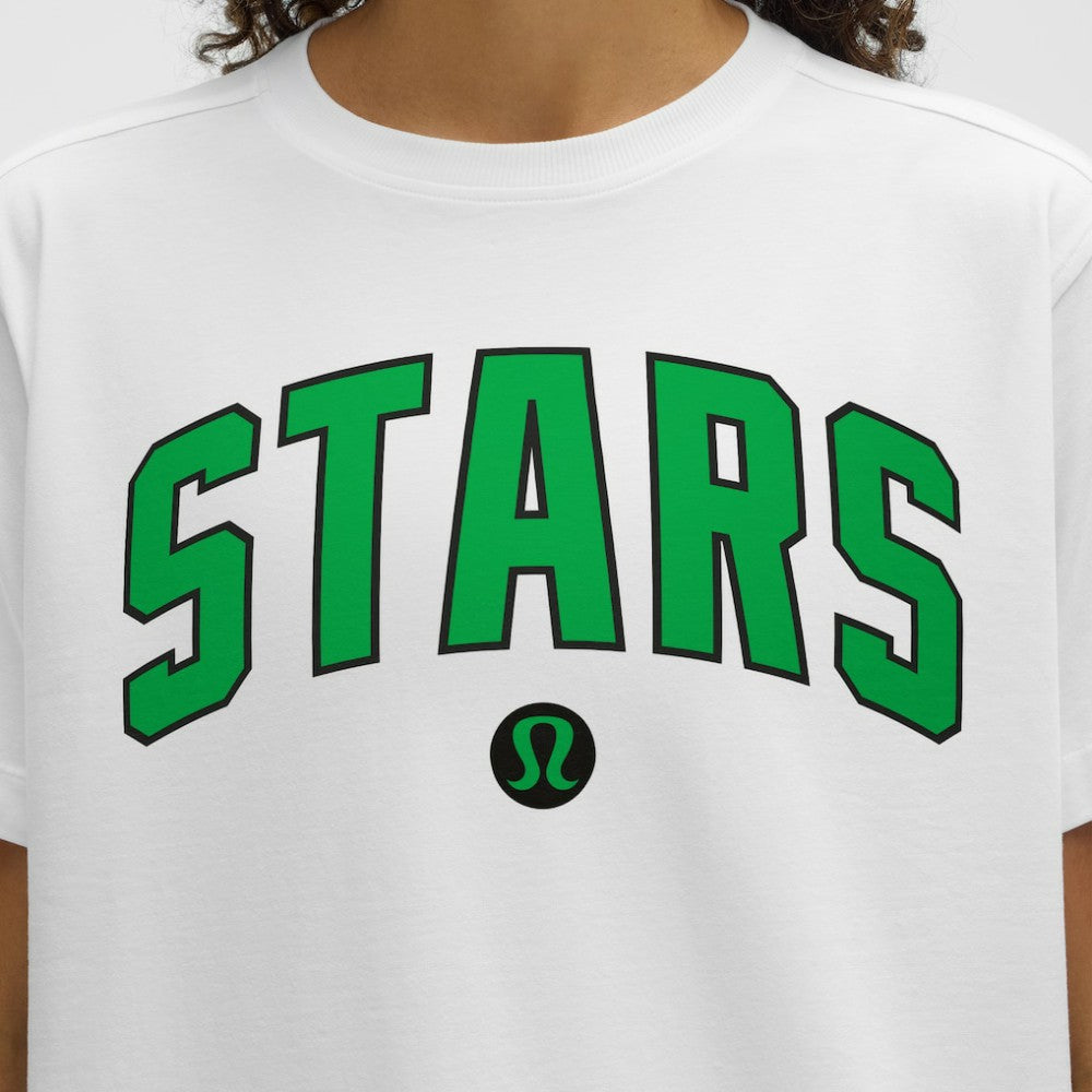 Dallas Stars lululemon Women's All Yours Organic Cotton T-Shirt - White T-shirts