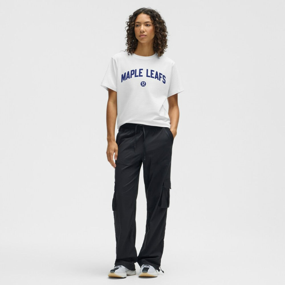Toronto Maple Leafs lululemon Women's All Yours Organic Cotton T-Shirt - White T-shirts