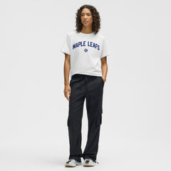 Toronto Maple Leafs lululemon Women's All Yours Organic Cotton T-Shirt - White T-shirts