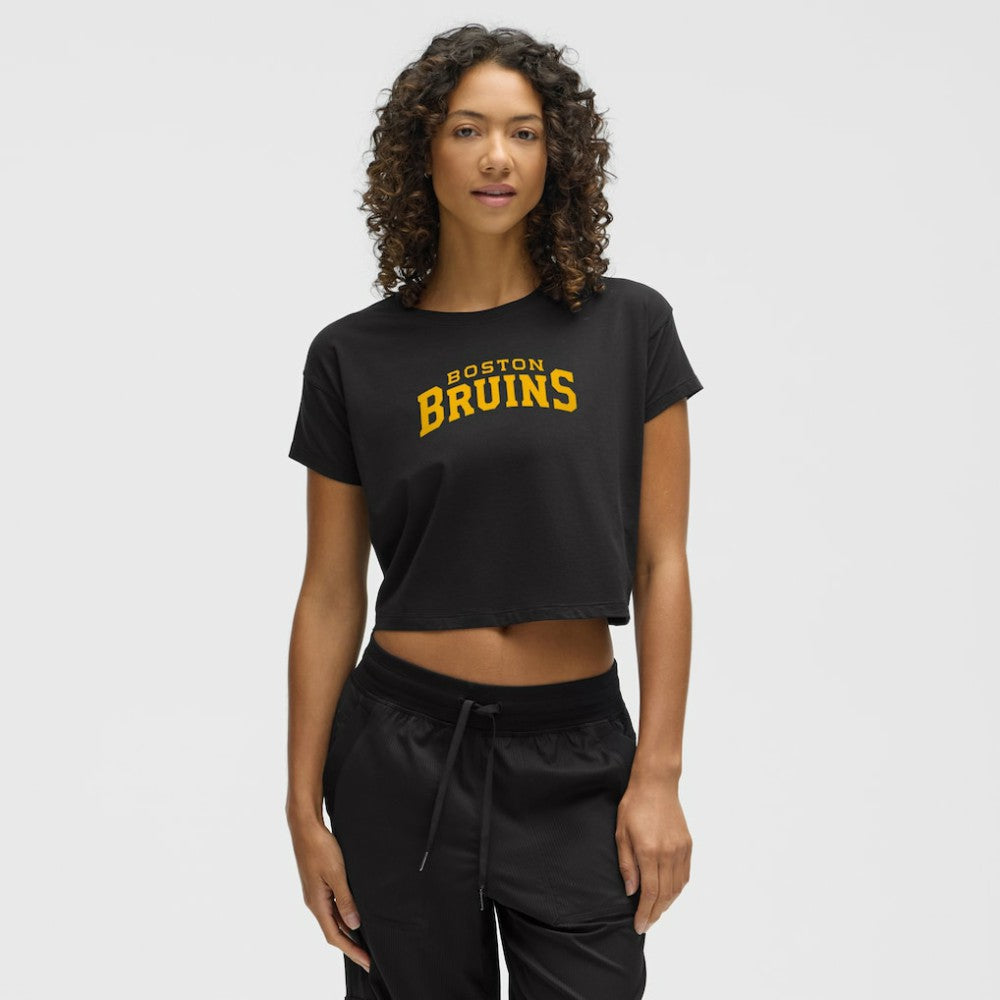 Boston Bruins lululemon Women's Cates T-Shirt - Black T-shirts