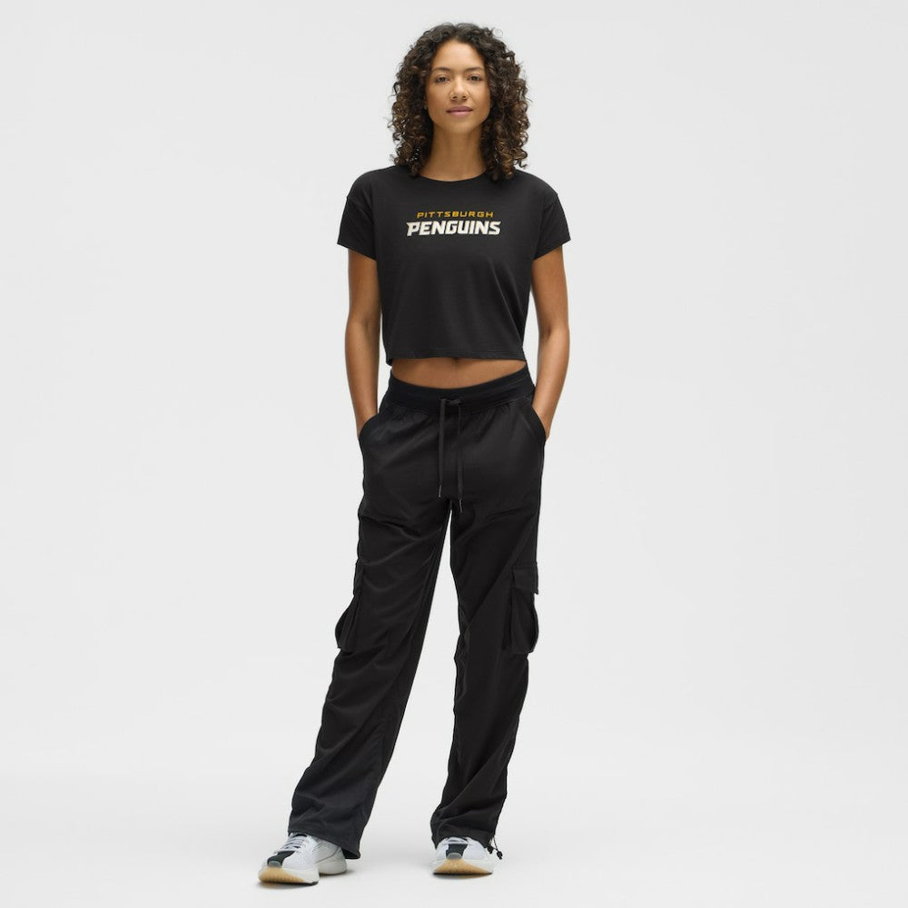 Pittsburgh Penguins lululemon Women's Cates T-Shirt - Black T-shirts