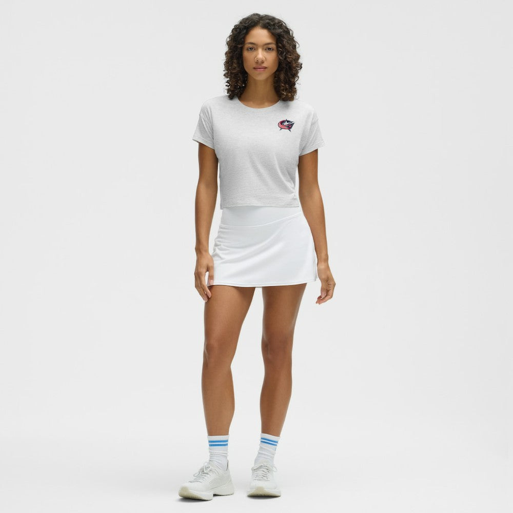 Columbus Blue Jackets lululemon Women's Cates T-Shirt - Heathered Core Ultra Light Grey T-shirts