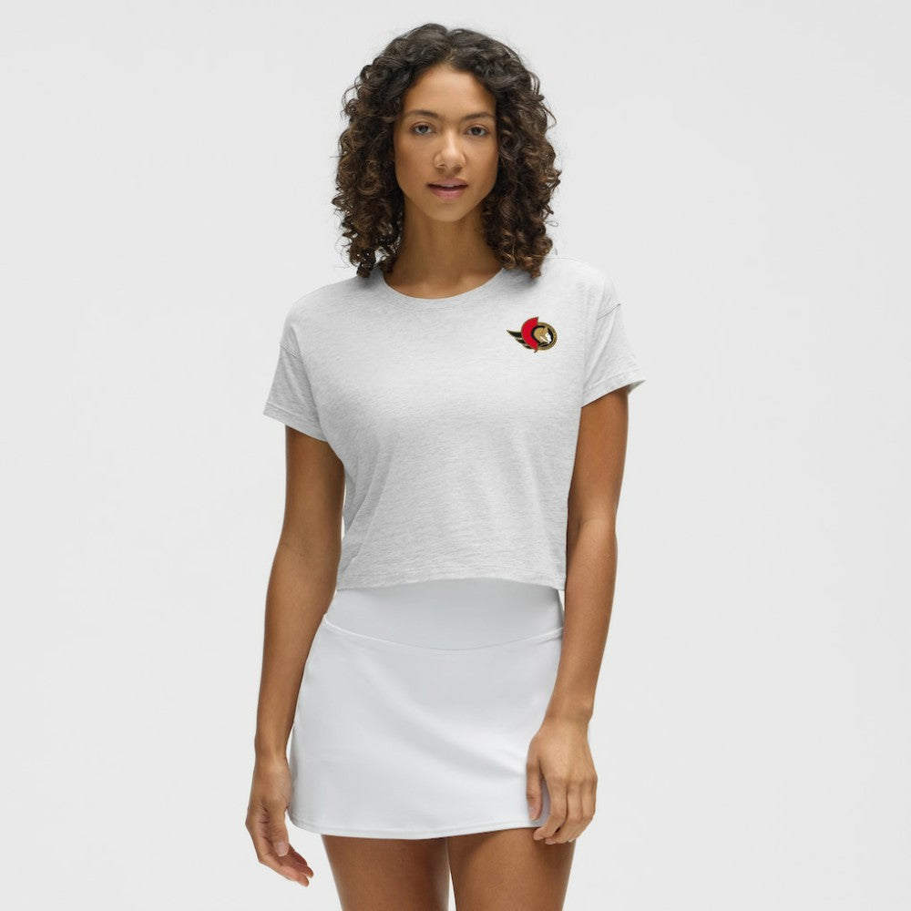 Ottawa Senators lululemon Women's Cates T-Shirt - Heathered Core Ultra Light Grey T-shirts