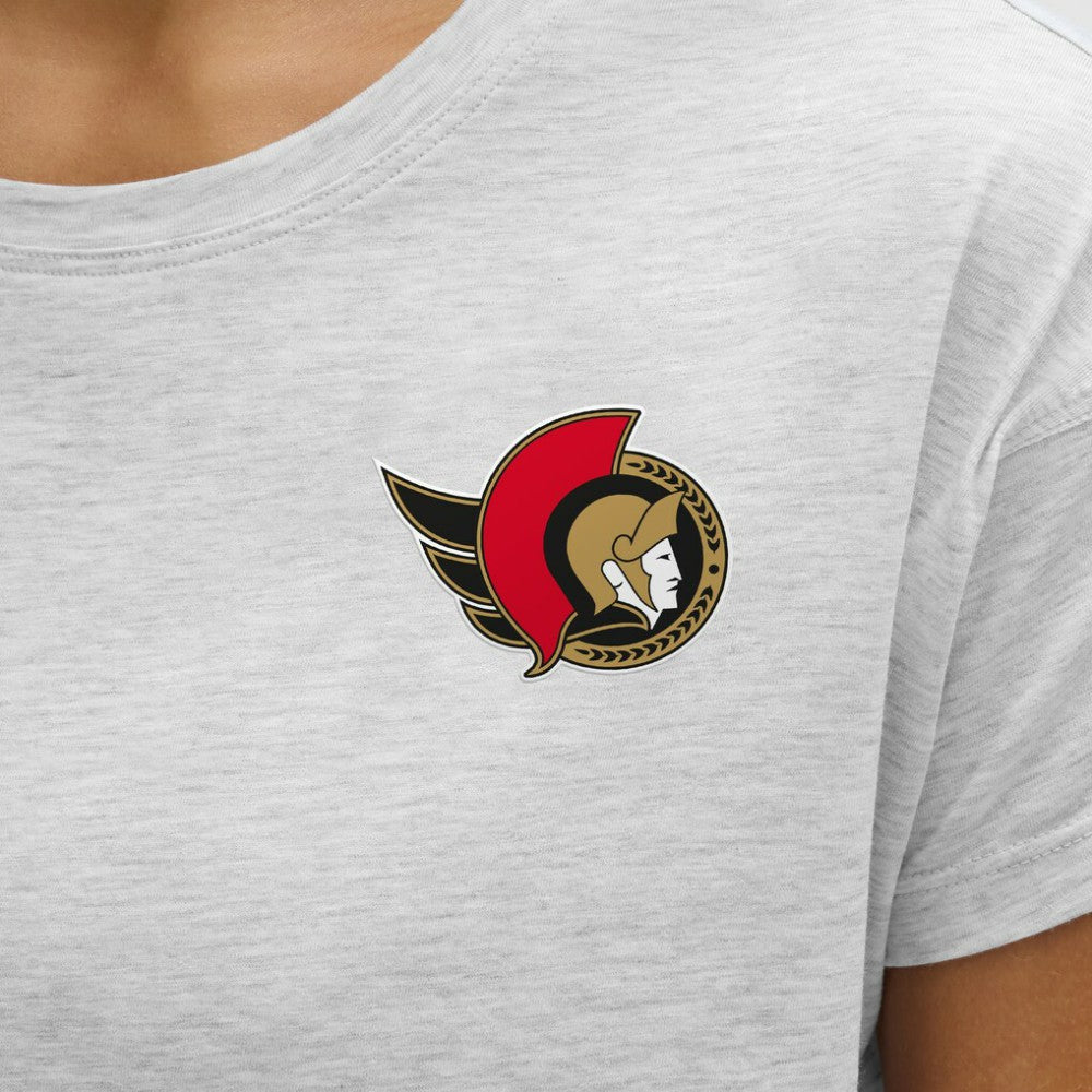 Ottawa Senators lululemon Women's Cates T-Shirt - Heathered Core Ultra Light Grey T-shirts