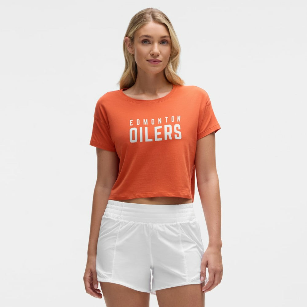 Edmonton Oilers lululemon Women's Cates T-Shirt - Sienna T-shirts