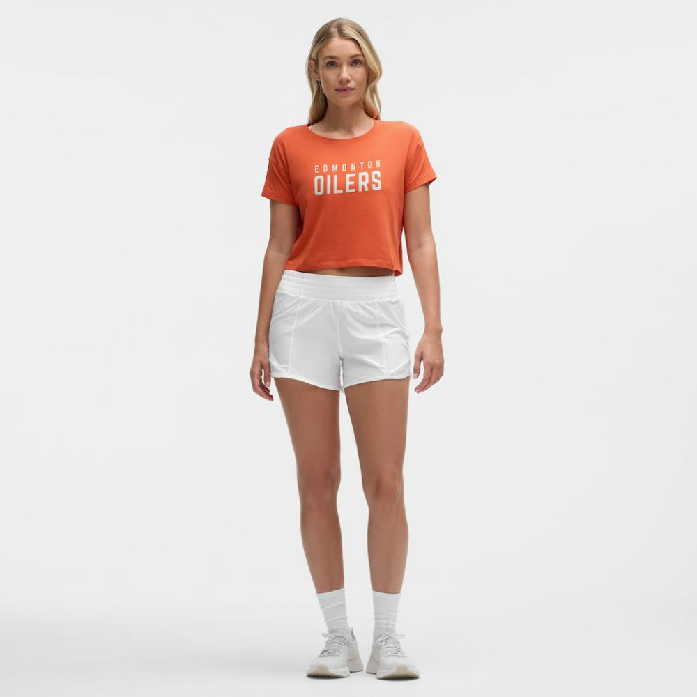 Edmonton Oilers lululemon Women's Cates T-Shirt - Sienna T-shirts
