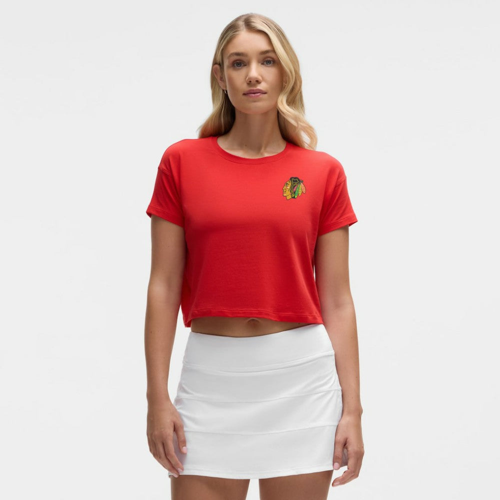 Chicago Blackhawks lululemon Women's Cates T-Shirt - True Red T-shirts
