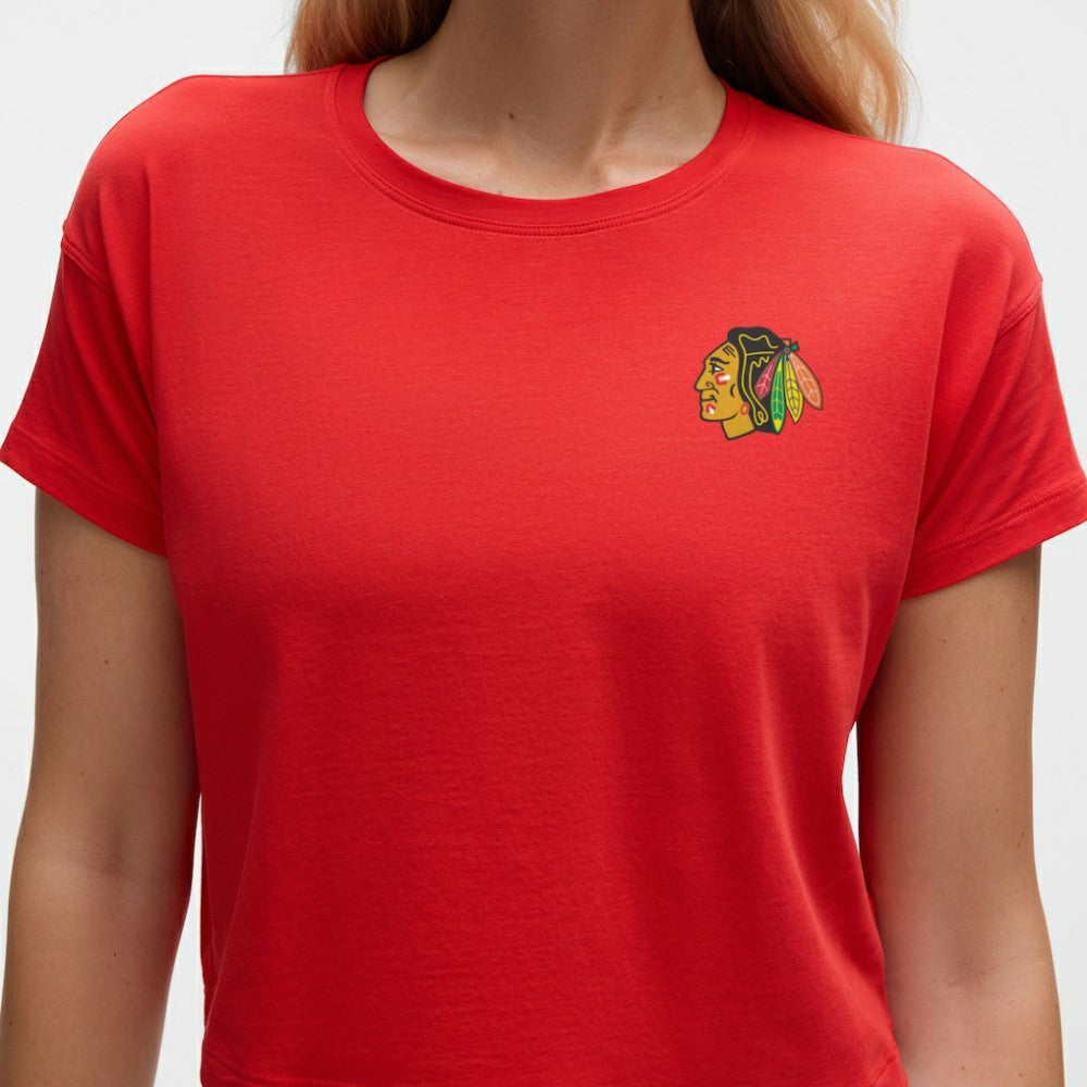 Chicago Blackhawks lululemon Women's Cates T-Shirt - True Red T-shirts
