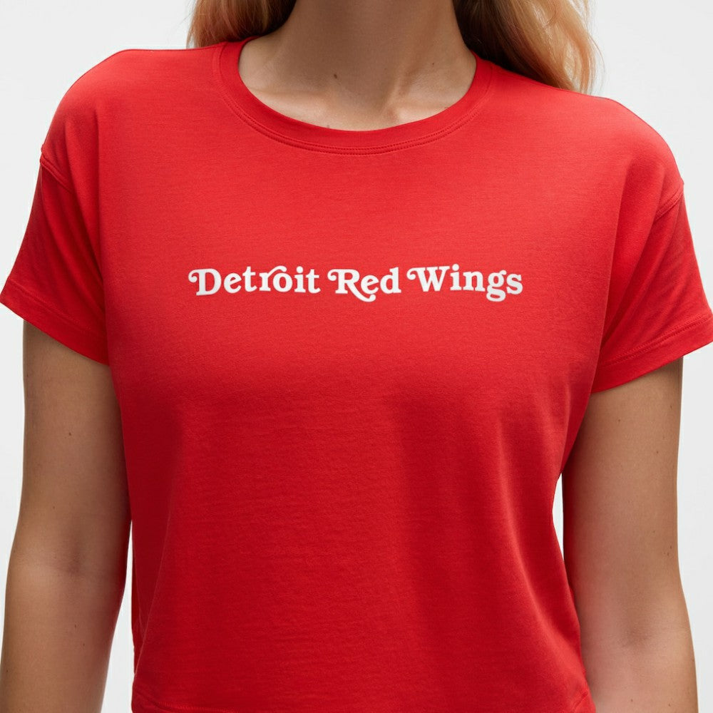 Detroit Red Wings lululemon Women's Cates T-Shirt - True Red T-shirts