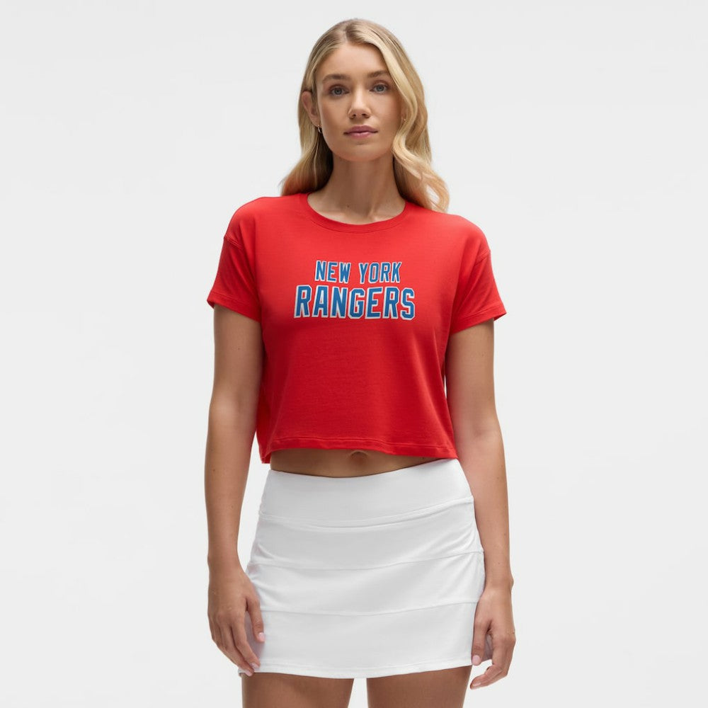 New York Rangers lululemon Women's Cates T-Shirt - True Red T-shirts