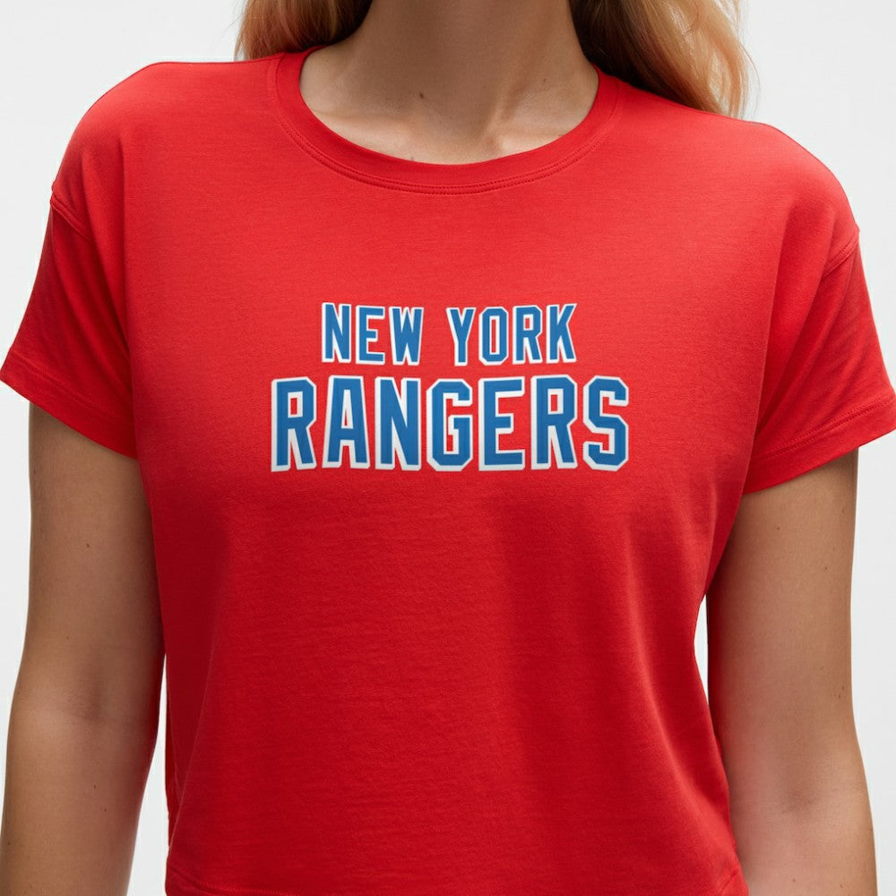 New York Rangers lululemon Women's Cates T-Shirt - True Red T-shirts