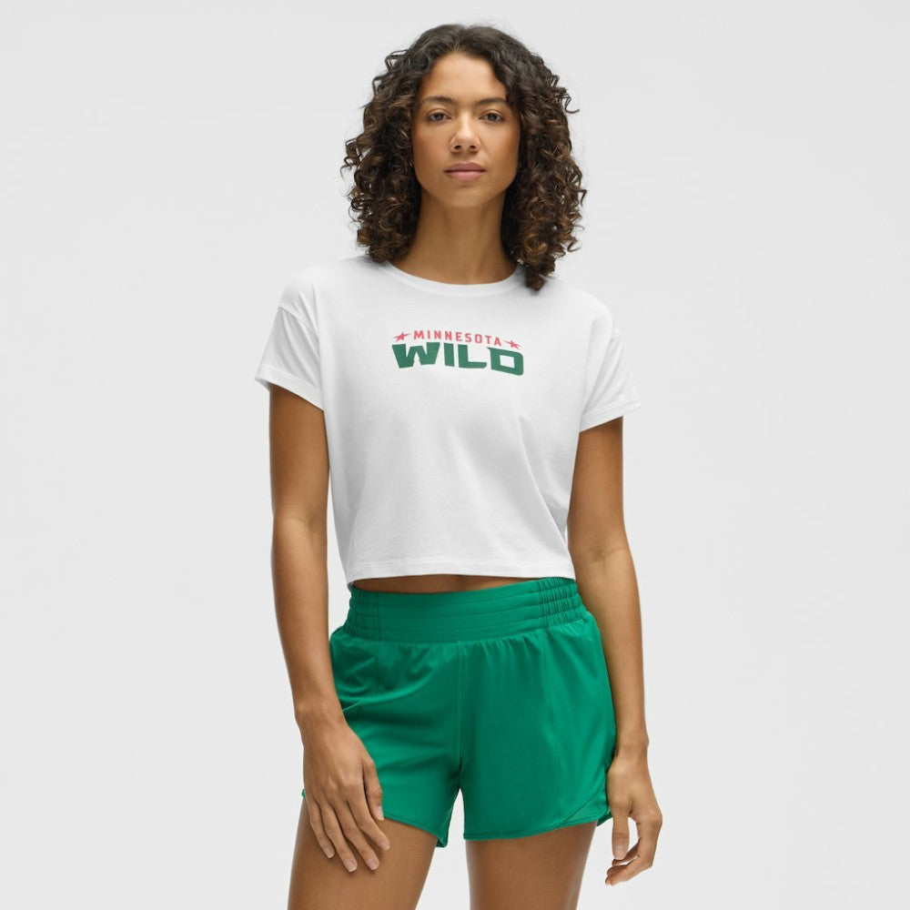 Minnesota Wild lululemon Women's Cates T-Shirt - White T-shirts