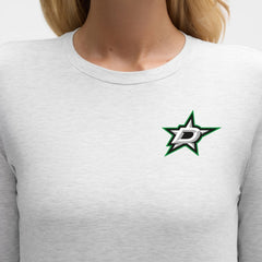 Dallas Stars lululemon Women's Love Long Sleeve T-Shirt - Heathered Core Ultra Light Grey T-shirts
