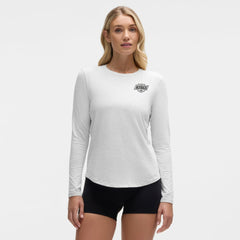 Los Angeles Kings lululemon Women's Love Long Sleeve T-Shirt - Heathered Core Ultra Light Grey T-shirts