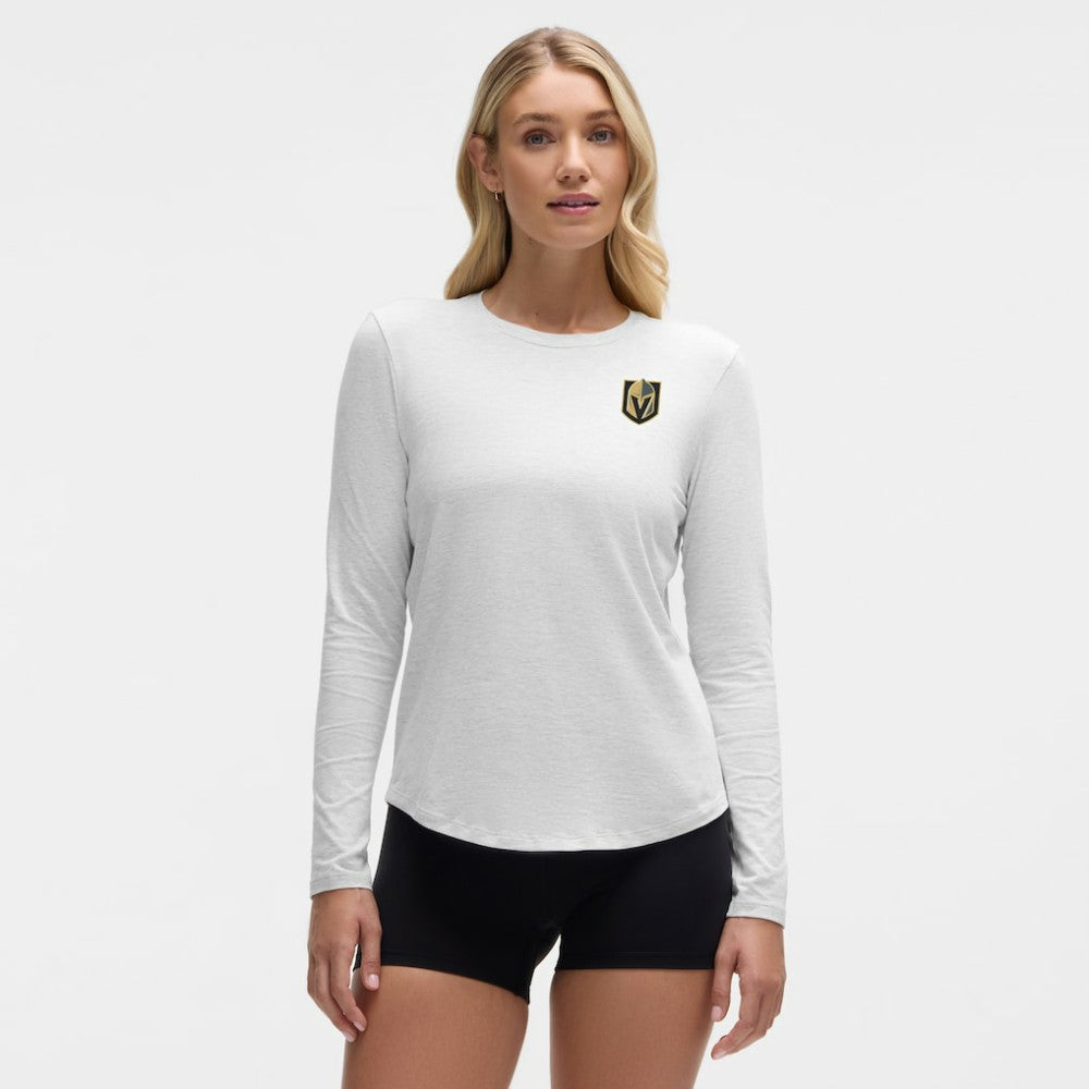 Vegas Golden Knights lululemon Women's Love Long Sleeve T-Shirt - Heathered Core Ultra Light Grey T-shirts
